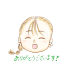 おんなのこスタンプ1（個別スタンプ：3）