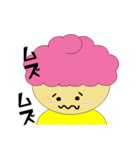 ふわヘアーキャラクター（個別スタンプ：18）