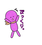 カラフルレンジャーズ 紫（個別スタンプ：31）