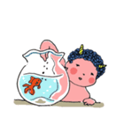 ちびっこ！子鬼くん（個別スタンプ：15）