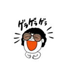 おもしろメガネでふざけてる！（個別スタンプ：16）