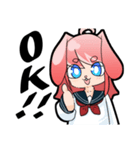 ウザ可愛うさぎ獣人卯田ちゃん（個別スタンプ：1）