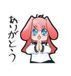 ウザ可愛うさぎ獣人卯田ちゃん（個別スタンプ：4）