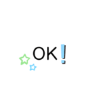 学生向け シンプルスタンプ（個別スタンプ：3）