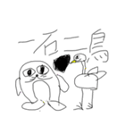 三文絵スタンプ（個別スタンプ：6）
