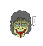 般若かあさんの顔芸スタンプ（個別スタンプ：6）