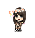 4姉妹のスタンプ1（個別スタンプ：3）