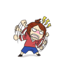 誰がまだ軽い気持ちを持っていませんか？（個別スタンプ：4）