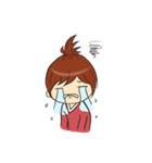 誰がまだ軽い気持ちを持っていませんか？（個別スタンプ：5）