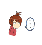 誰がまだ軽い気持ちを持っていませんか？（個別スタンプ：8）