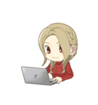 サラっと使って！サラスタンプ（個別スタンプ：34）