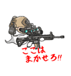 FPS サバゲ 特殊部隊 ミリタリー（個別スタンプ：3）