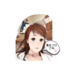 日常の笑顔（個別スタンプ：3）