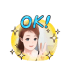 日常の笑顔（個別スタンプ：8）