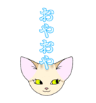 【BIG】ヅラにゃん時々スナにゃん【夏】（個別スタンプ：25）