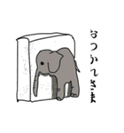 バグって壁に埋まっとる（個別スタンプ：6）