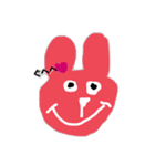 うさぎとぱんだおまけのいちゴ（個別スタンプ：6）