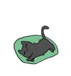 黒猫 にゃんこスタンプ（個別スタンプ：29）