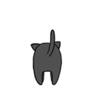 黒猫 にゃんこスタンプ（個別スタンプ：33）
