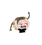 女の子達とブルドッグ（個別スタンプ：27）