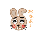 うさ 義(ギ)タロウ（個別スタンプ：3）