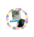 我が家にいた猫の親子（個別スタンプ：1）