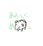 ひつじを数えるスタンプ ー寝れないー（個別スタンプ：34）