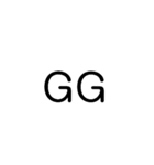 ウザカワ文字（個別スタンプ：8）
