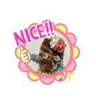たわしちゃんスタンプ（個別スタンプ：15）