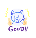 ブーブースタンプH（個別スタンプ：8）