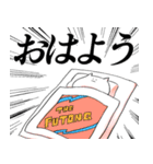 力強いメッセージを携えたねこ5（個別スタンプ：22）