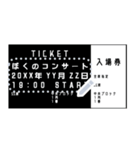 チケットすたんぷ（個別スタンプ：8）