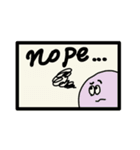 勉強中の変な落書き（個別スタンプ：6）