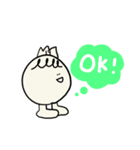 勉強中の変な落書き（個別スタンプ：7）
