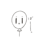 女の子と風船（個別スタンプ：5）