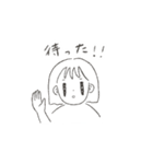 女の子と風船（個別スタンプ：15）