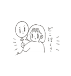 女の子と風船（個別スタンプ：18）