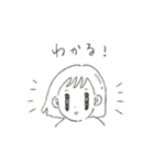 女の子と風船（個別スタンプ：37）
