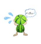 すたんぷにゃあ。残暑（個別スタンプ：4）