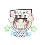 すたんぷにゃあ。残暑（個別スタンプ：12）