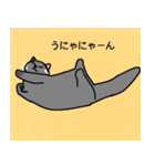 のんびり黒猫の日常会話（個別スタンプ：6）