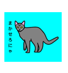 のんびり黒猫の日常会話（個別スタンプ：14）