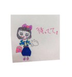 まゆが書いた可愛いスタンプ1（個別スタンプ：8）