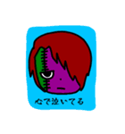 目つきが悪いゾンビたち（個別スタンプ：5）