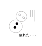 雪だるま人形（個別スタンプ：2）