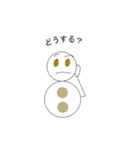雪だるま人形（個別スタンプ：6）