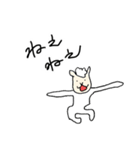 ひつじさん「ひかれ！つまようじ！」（個別スタンプ：8）