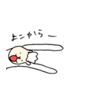 ひつじさん「ひかれ！つまようじ！」（個別スタンプ：22）