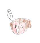 こどもお絵かき その1（個別スタンプ：1）