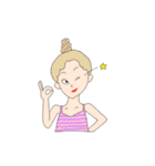 毎日使える可愛い女の子（個別スタンプ：7）